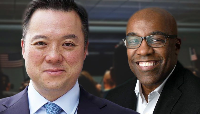 William Tong and Kwame Raoul